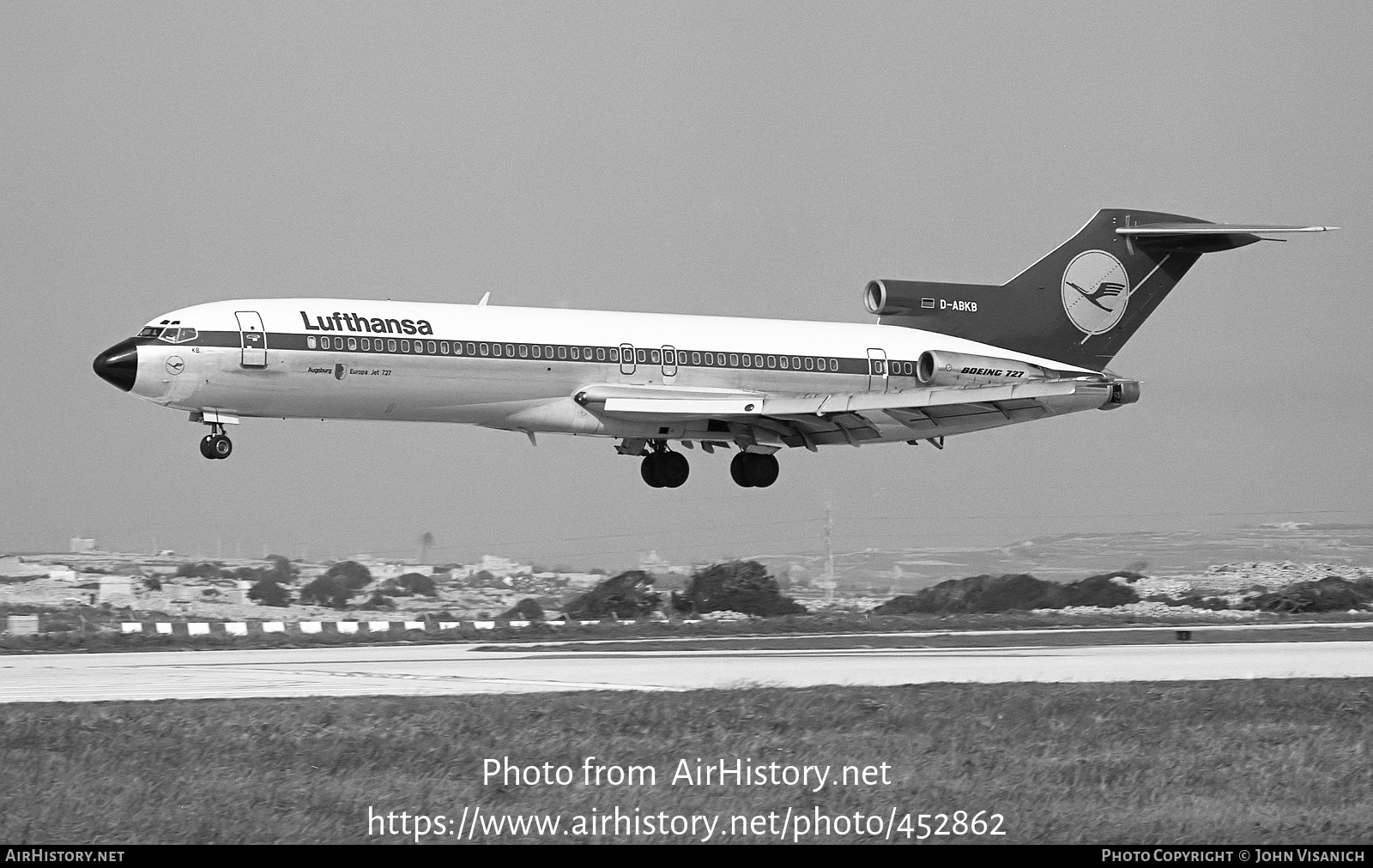 Aircraft Photo of D-ABKB | Boeing 727-230/Adv | Lufthansa | AirHistory.net #452862