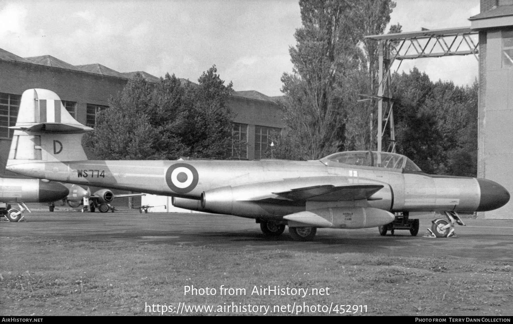 Aircraft Photo of WS774 | Gloster Meteor NF(T)14 | UK - Air Force ...