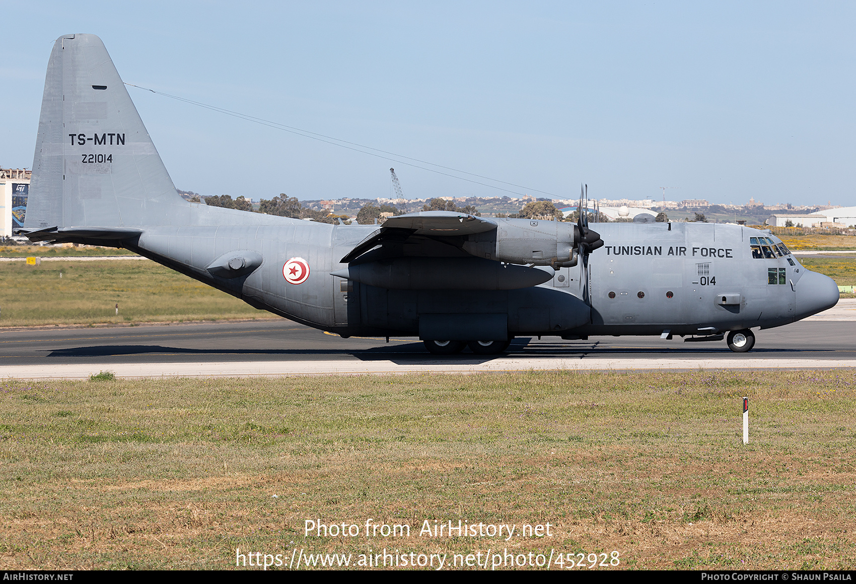 Aircraft Photo of Z21014 | Lockheed C-130H Hercules | Tunisia - Air Force | AirHistory.net #452928