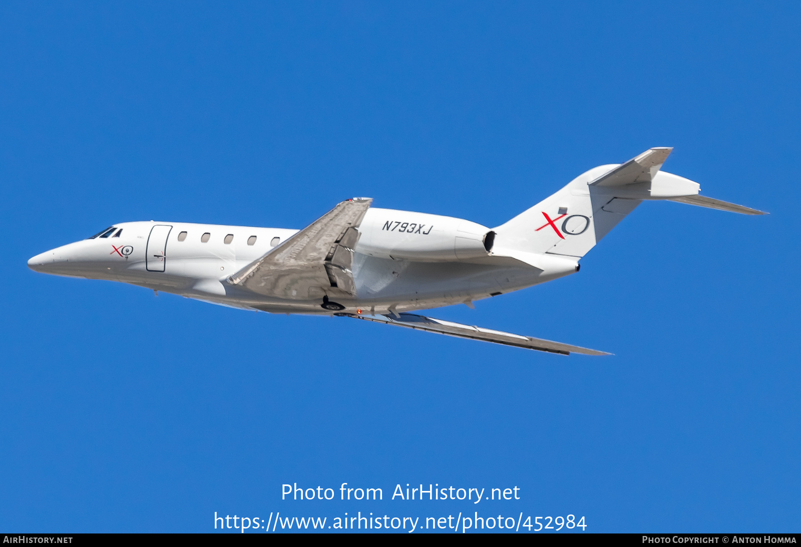 Aircraft Photo of N793XJ | Cessna 750 Citation X | XOJet | AirHistory.net #452984