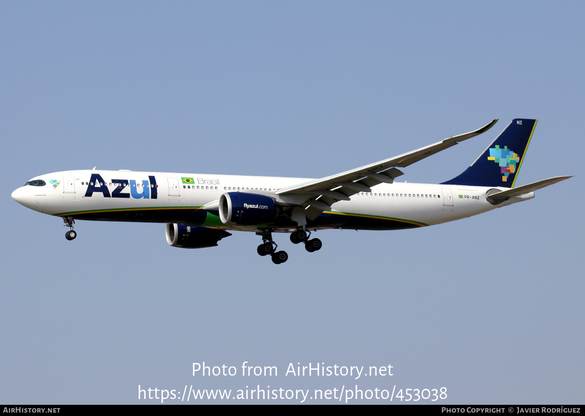 Aircraft Photo of PR-ANZ | Airbus A330-941N | Azul Linhas Aéreas Brasileiras | AirHistory.net #453038