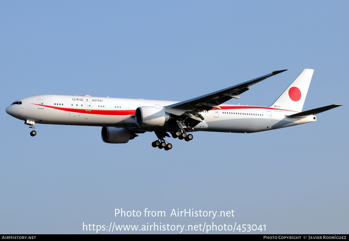 Aircraft Photo of 80-1111 | Boeing 777-300/ER | Japan - Air Force | AirHistory.net #453041