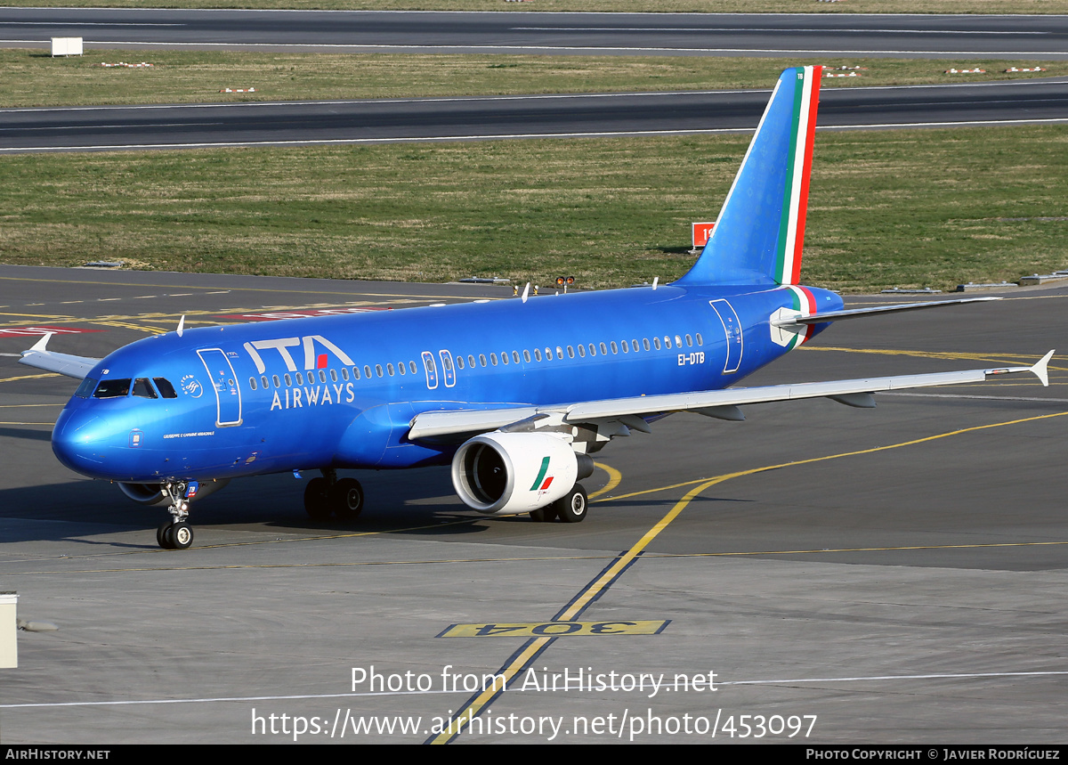 Aircraft Photo of EI-DTB | Airbus A320-216 | ITA Airways | AirHistory.net #453097