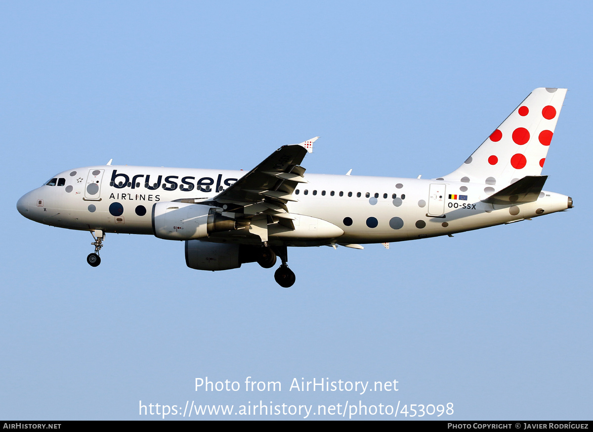 Aircraft Photo of OO-SSX | Airbus A319-111 | Brussels Airlines | AirHistory.net #453098