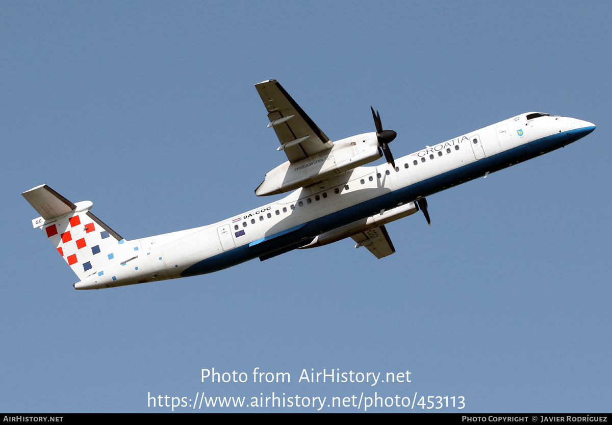 Aircraft Photo of 9A-CQC | Bombardier DHC-8-402 Dash 8 | Croatia Airlines | AirHistory.net #453113