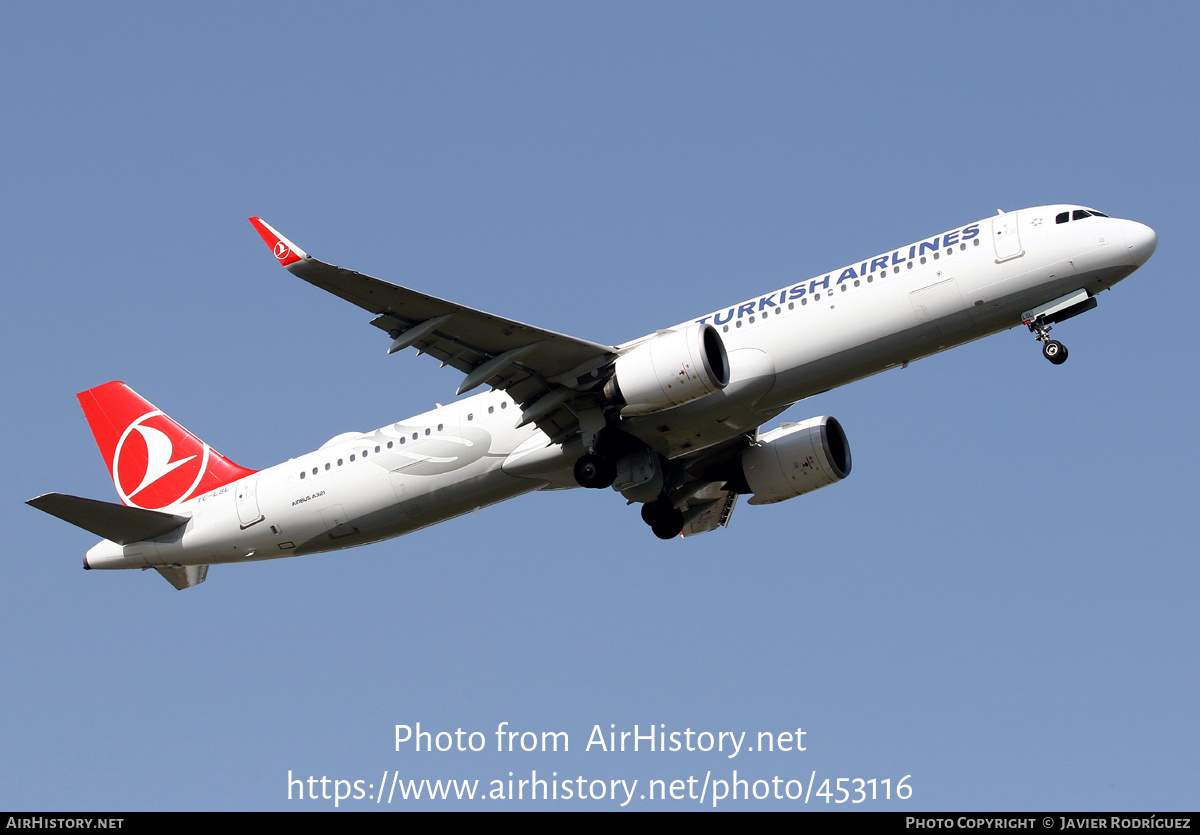 Aircraft Photo of TC-LSL | Airbus A321-271NX | Turkish Airlines | AirHistory.net #453116