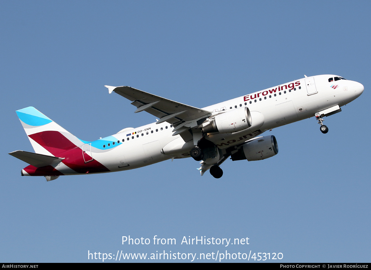 Aircraft Photo of OO-SNN | Airbus A320-214 | Eurowings | AirHistory.net #453120