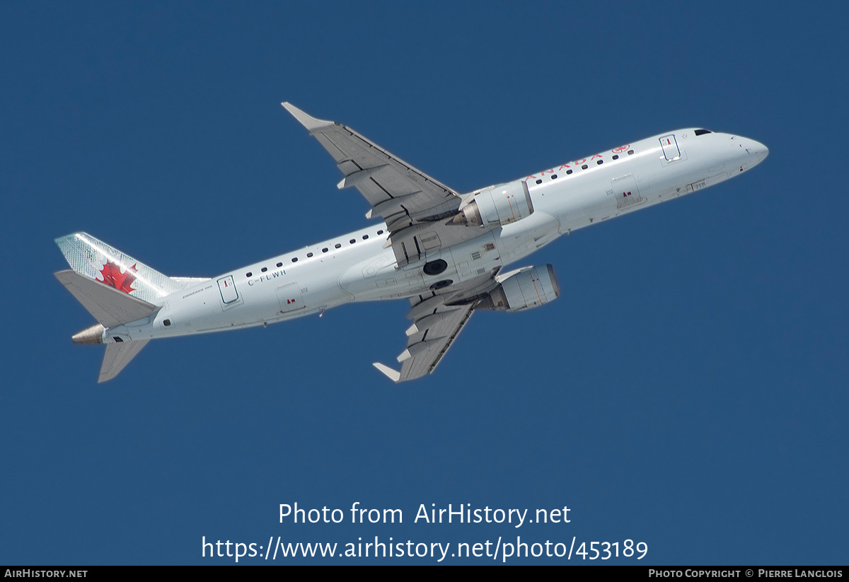 Aircraft Photo of C-FLWH | Embraer 195AR (ERJ-190-200IGW) | Air Canada | AirHistory.net #453189