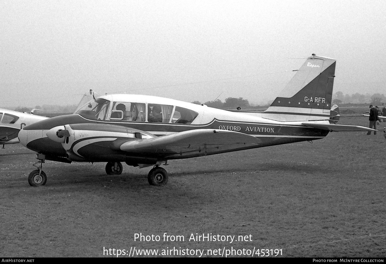 Aircraft Photo of G-ARFR | Piper PA-23-250 Aztec | Oxford Aviation | AirHistory.net #453191