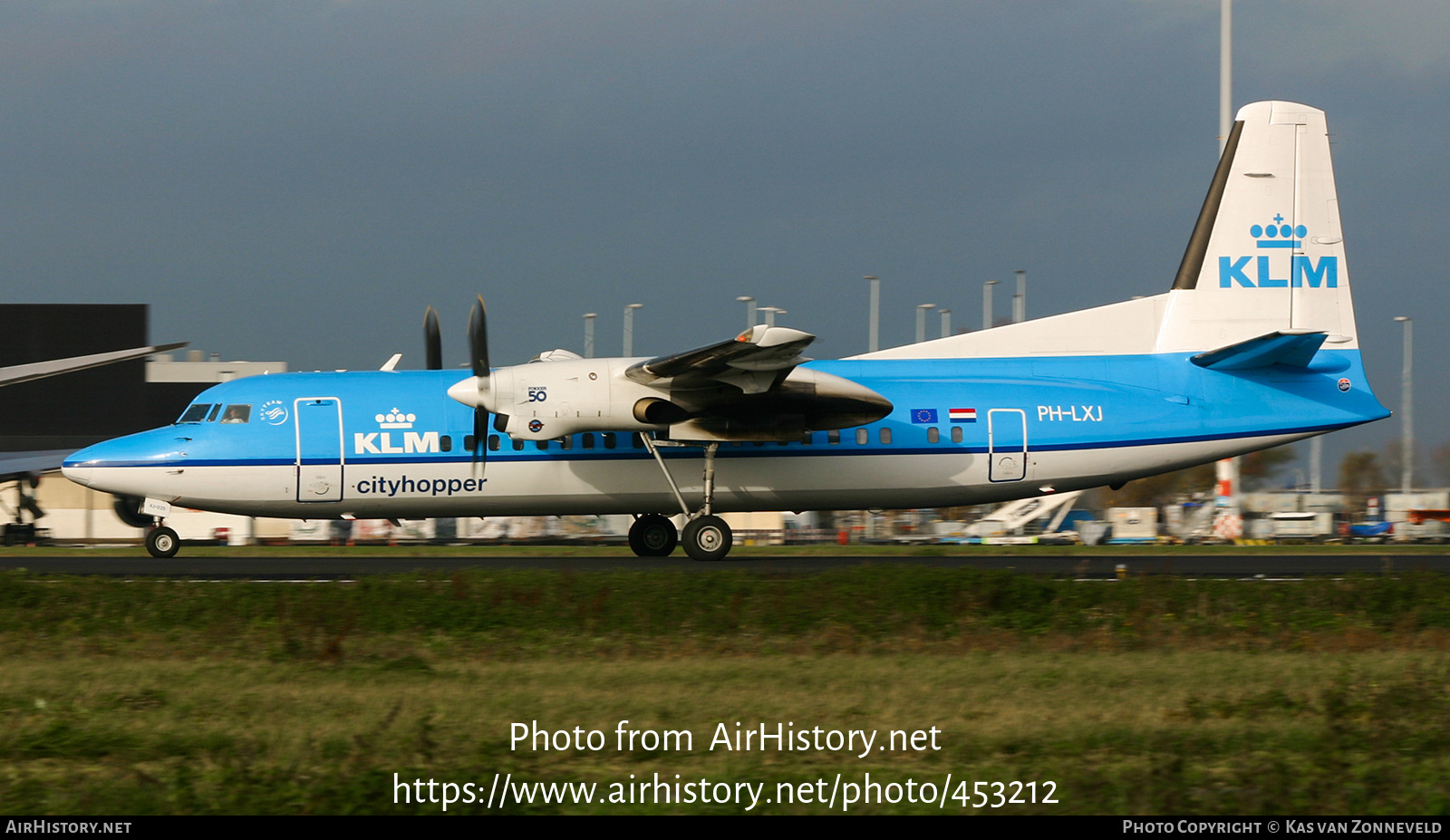 Aircraft Photo of PH-LXJ | Fokker 50 | KLM Cityhopper | AirHistory.net #453212