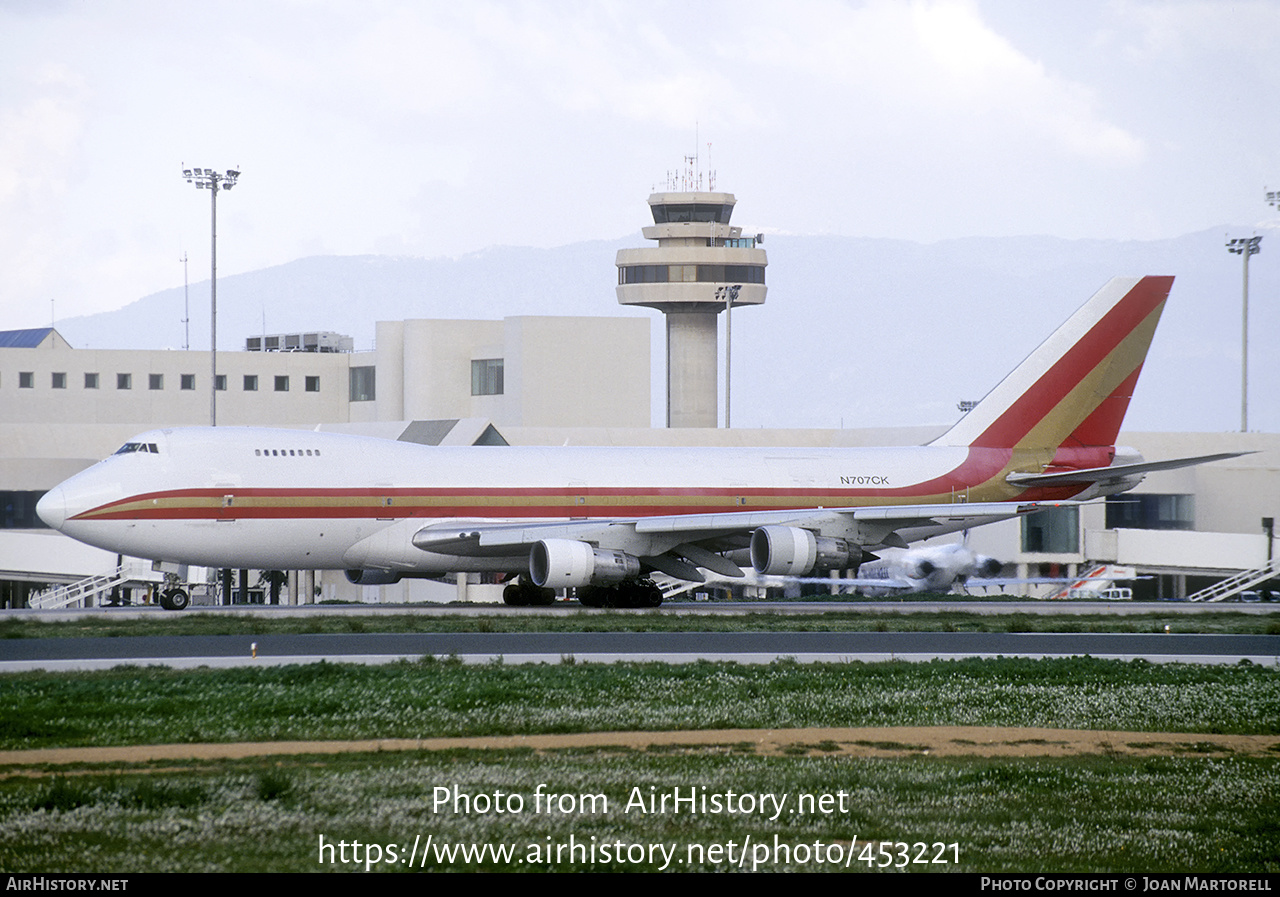 Aircraft Photo of N707CK | Boeing 747-269B(SF) | AirHistory.net #453221