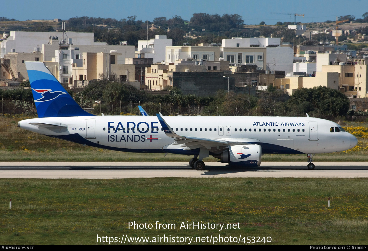 Aircraft Photo of OY-RCK | Airbus A320-251N | Atlantic Airways | AirHistory.net #453240