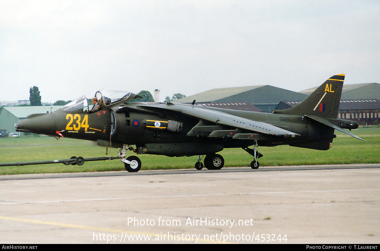 Aircraft Photo of ZG511 | British Aerospace Harrier GR7 | UK - Air Force | AirHistory.net #453244