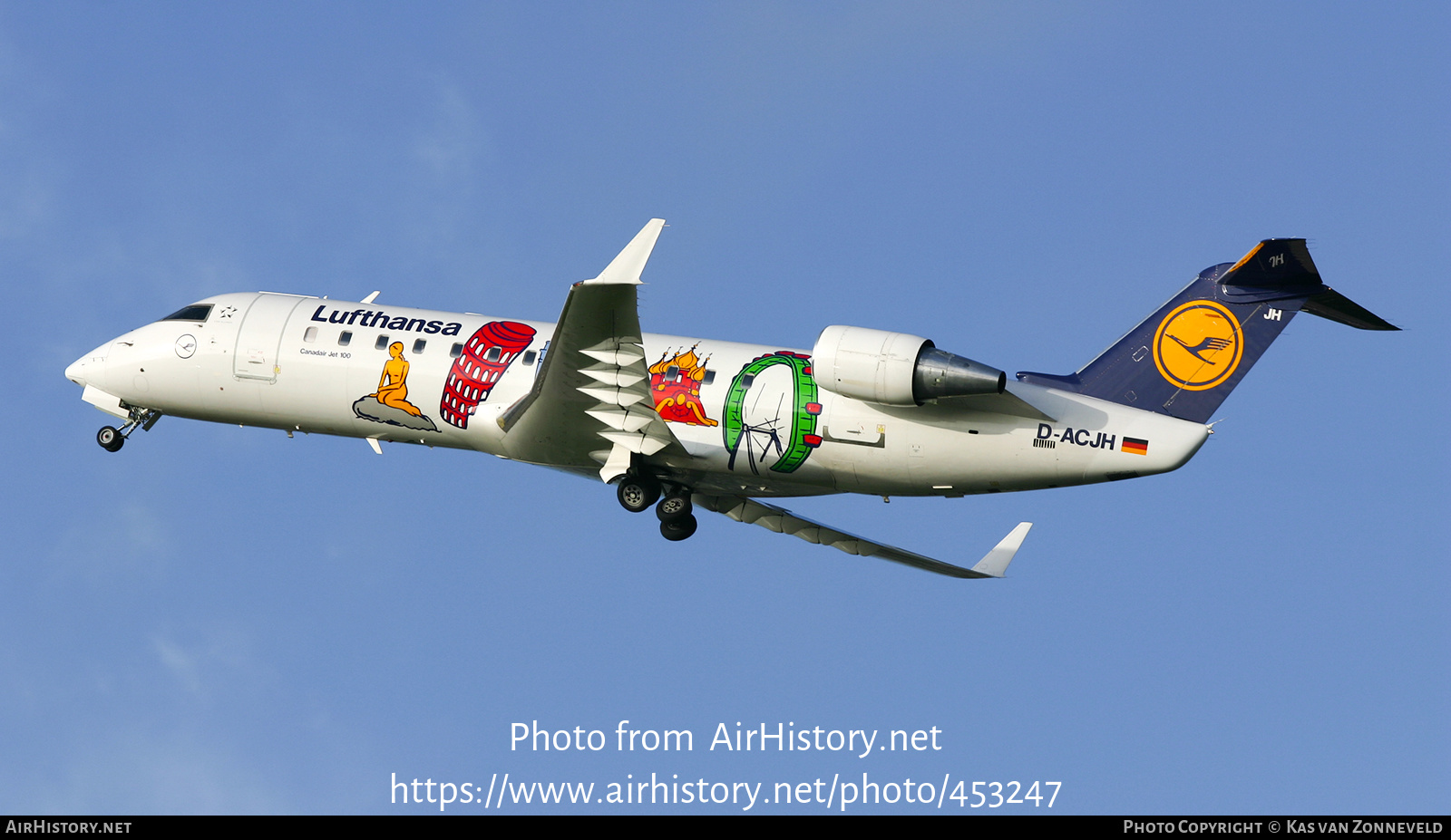 Aircraft Photo of D-ACJH | Bombardier CRJ-200LR (CL-600-2B19) | Lufthansa | AirHistory.net #453247