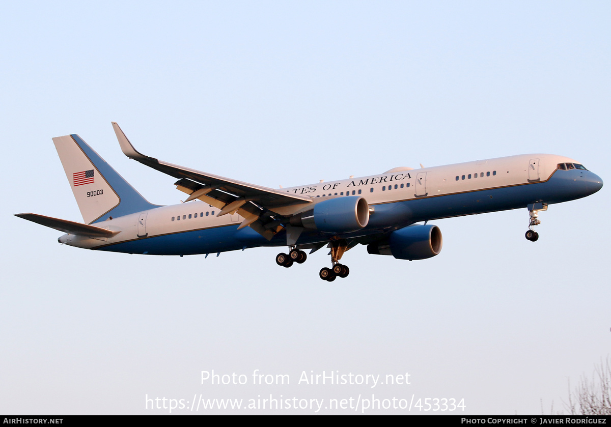 Aircraft Photo of 99-0003 / 90003 | Boeing C-32A (757-200) | USA - Air Force | AirHistory.net #453334