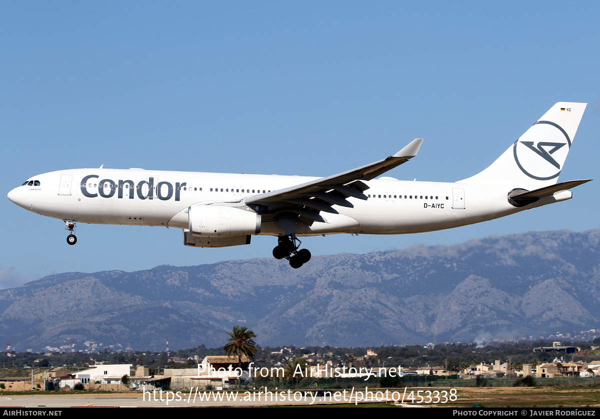 Aircraft Photo of D-AIYC | Airbus A330-243 | Condor Flugdienst | AirHistory.net #453338