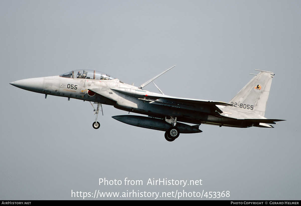 Aircraft Photo of 22-8055 | McDonnell Douglas F-15DJ Eagle | Japan - Air Force | AirHistory.net #453368