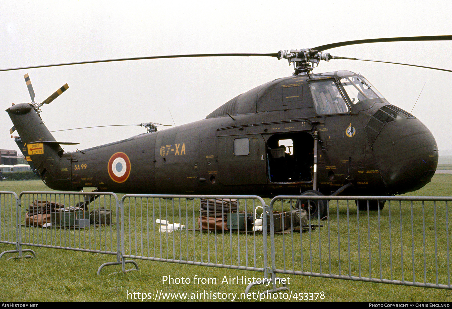 Aircraft Photo of SA99 | Sud Aviation H-34A | France - Air Force | AirHistory.net #453378