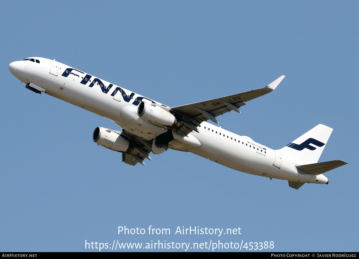 Aircraft Photo of OH-LZU | Airbus A321-231 | Finnair | AirHistory.net #453388