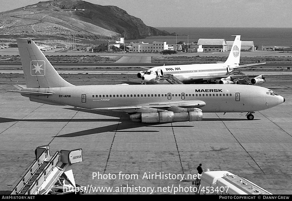 Aircraft Photo of OY-APW | Boeing 720-051B | Maersk Air | AirHistory.net #453407