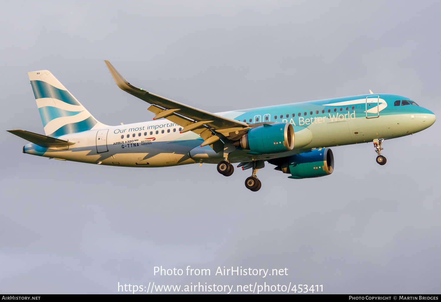 Aircraft Photo of G-TTNA | Airbus A320-251N | British Airways | AirHistory.net #453411