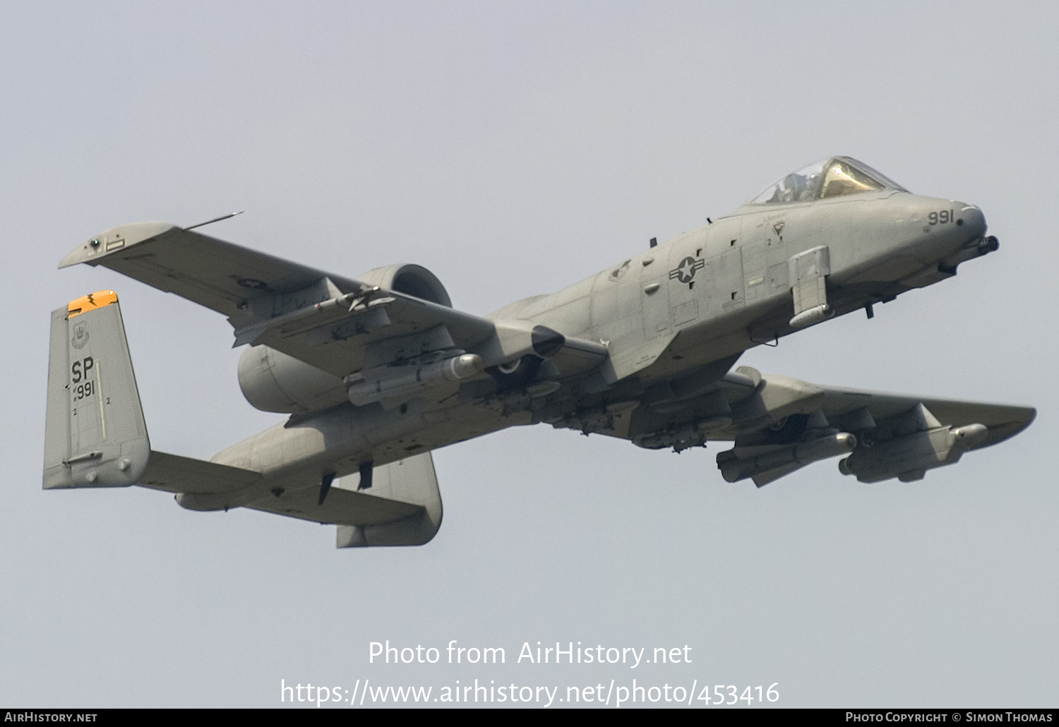 Aircraft Photo of 81-0991 / AF81-991 | Fairchild A-10C Thunderbolt II | USA - Air Force | AirHistory.net #453416