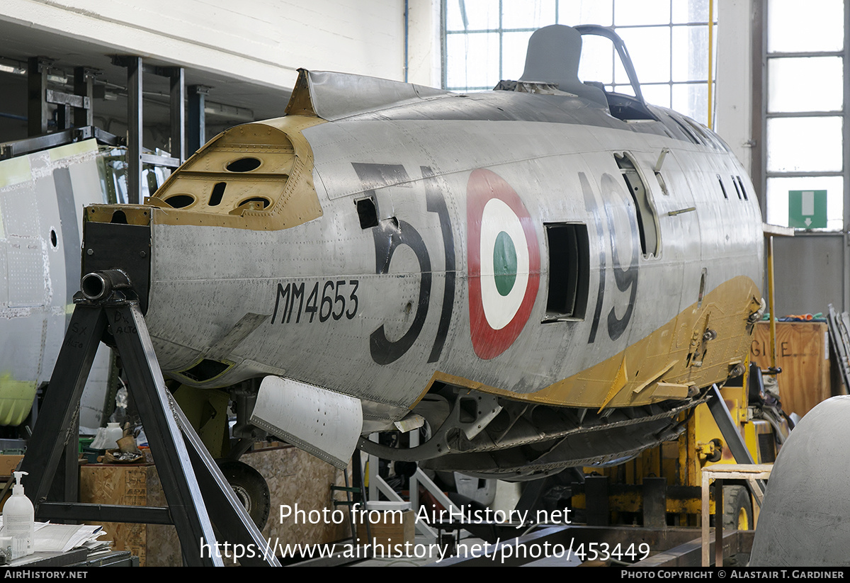 Aircraft Photo of MM4653 | Republic P-47D Thunderbolt | Italy - Air Force | AirHistory.net #453449