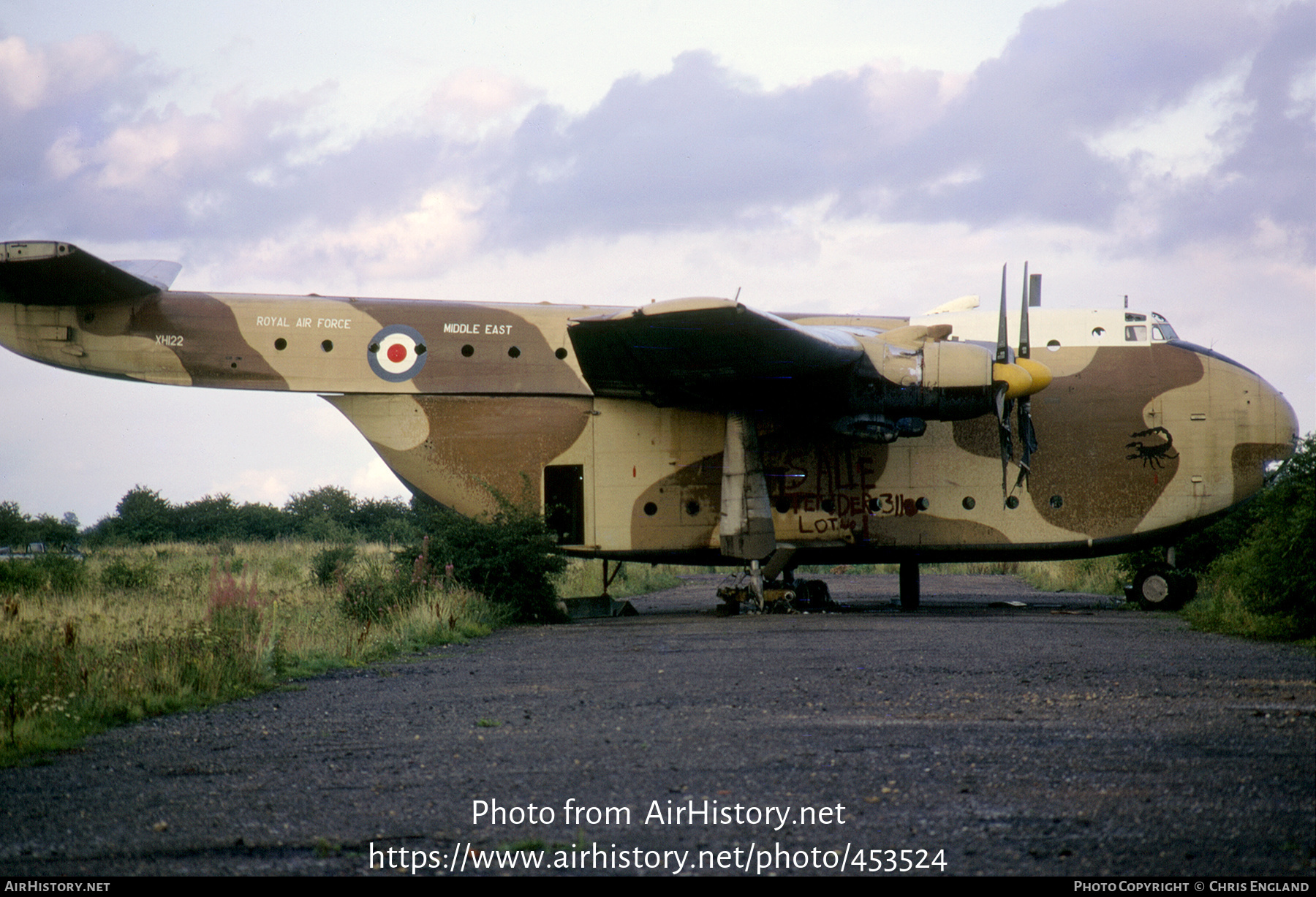 Aircraft Photo of XH122 | Blackburn B-101 Beverley C1 | UK - Air Force | AirHistory.net #453524