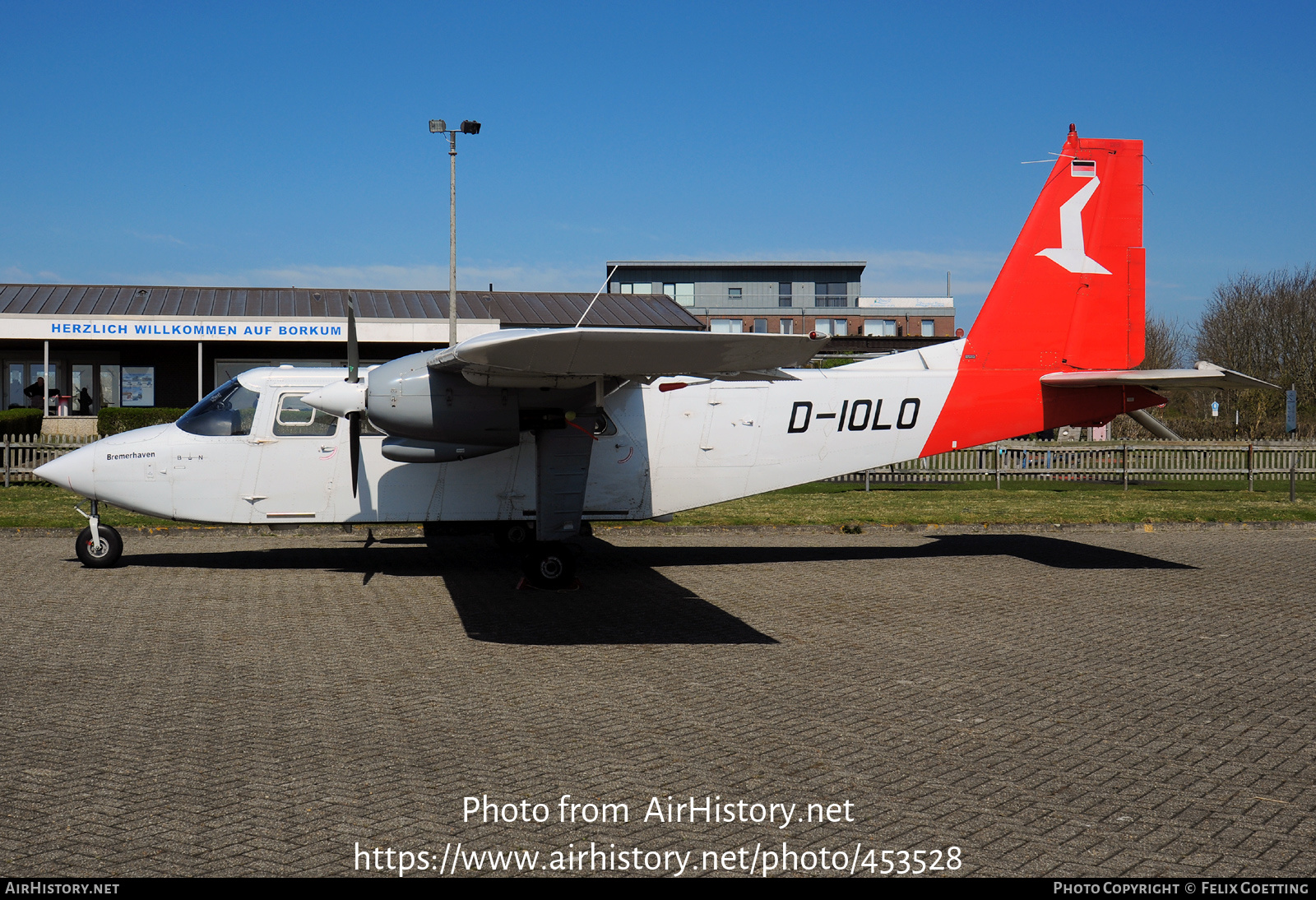 Aircraft Photo of D-IOLO | Britten-Norman BN-2B-26 Islander | OFD - Ostfriesischer Flug‑Dienst | AirHistory.net #453528