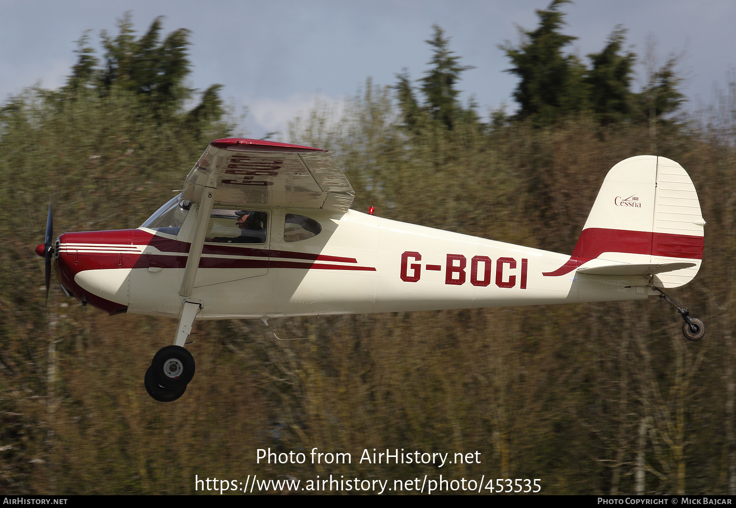 Aircraft Photo of G-BOCI | Cessna 140A | AirHistory.net #453535