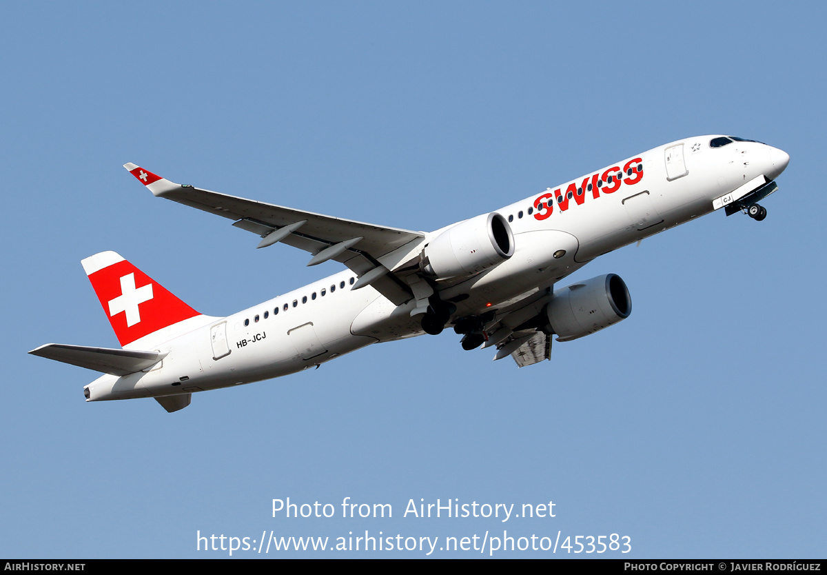 Aircraft Photo of HB-JCJ | Bombardier CSeries CS300 (BD-500-1A11) | Swiss International Air Lines | AirHistory.net #453583