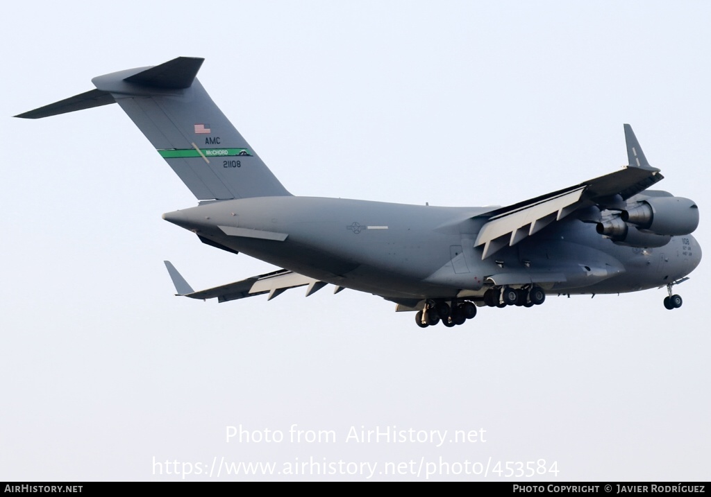 Aircraft Photo of 02-1108 | Boeing C-17A Globemaster III | USA - Air Force | AirHistory.net #453584