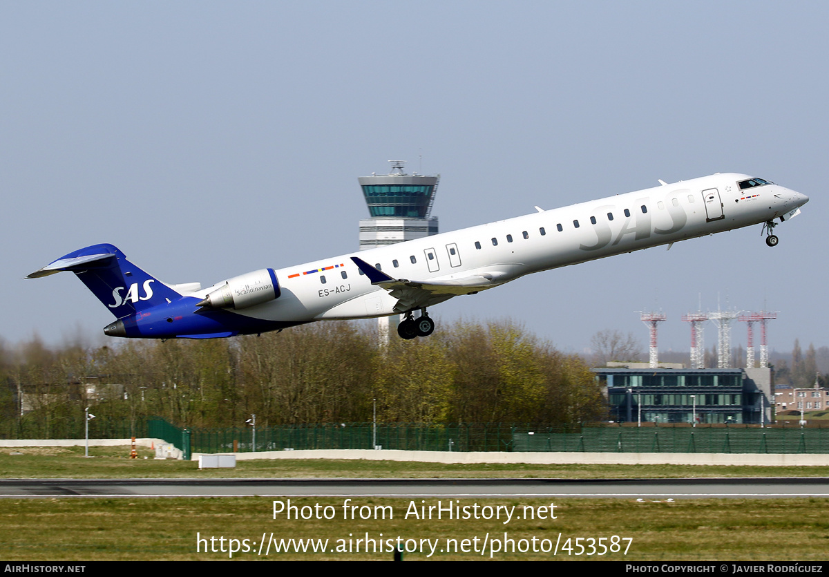 Aircraft Photo of ES-ACJ | Bombardier CRJ-900LR (CL-600-2D24) | Scandinavian Airlines - SAS | AirHistory.net #453587