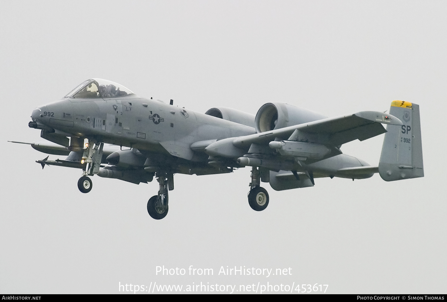 Aircraft Photo of 81-0992 / AF81-992 | Fairchild A-10C Thunderbolt II | USA - Air Force | AirHistory.net #453617