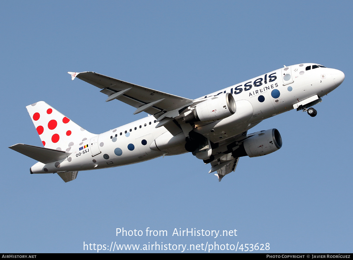 Aircraft Photo of OO-SSJ | Airbus A319-111 | Brussels Airlines | AirHistory.net #453628