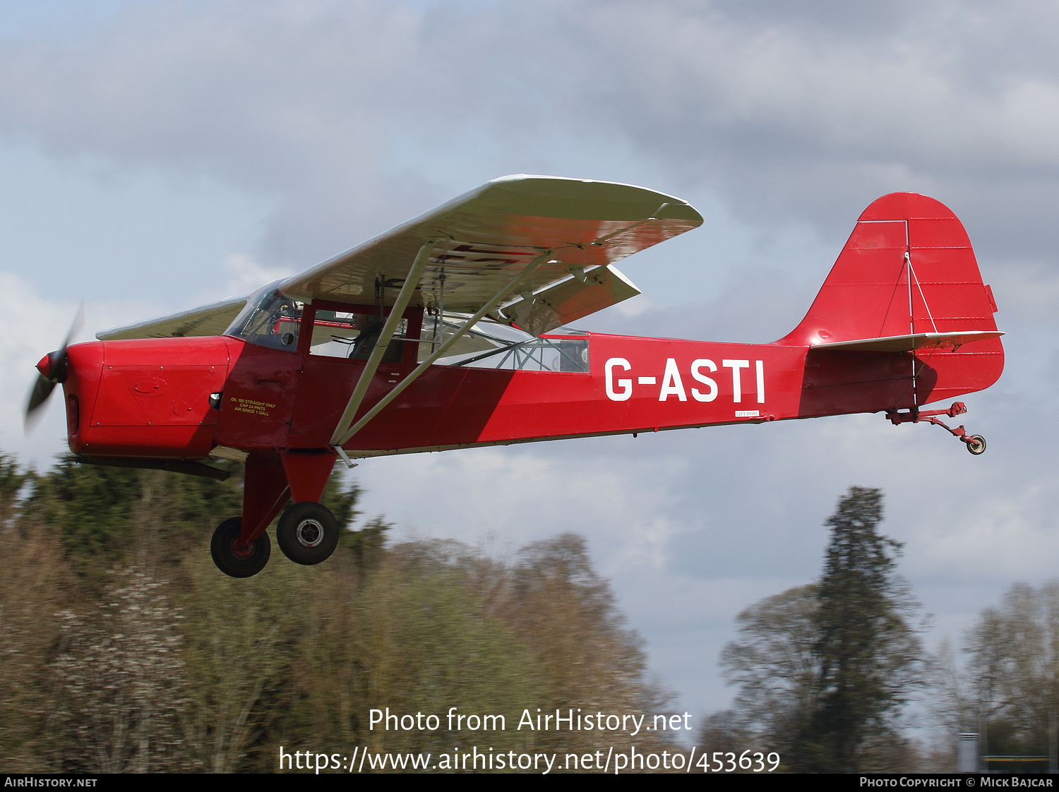 Aircraft Photo of G-ASTI | Auster 6A Tugmaster | AirHistory.net #453639