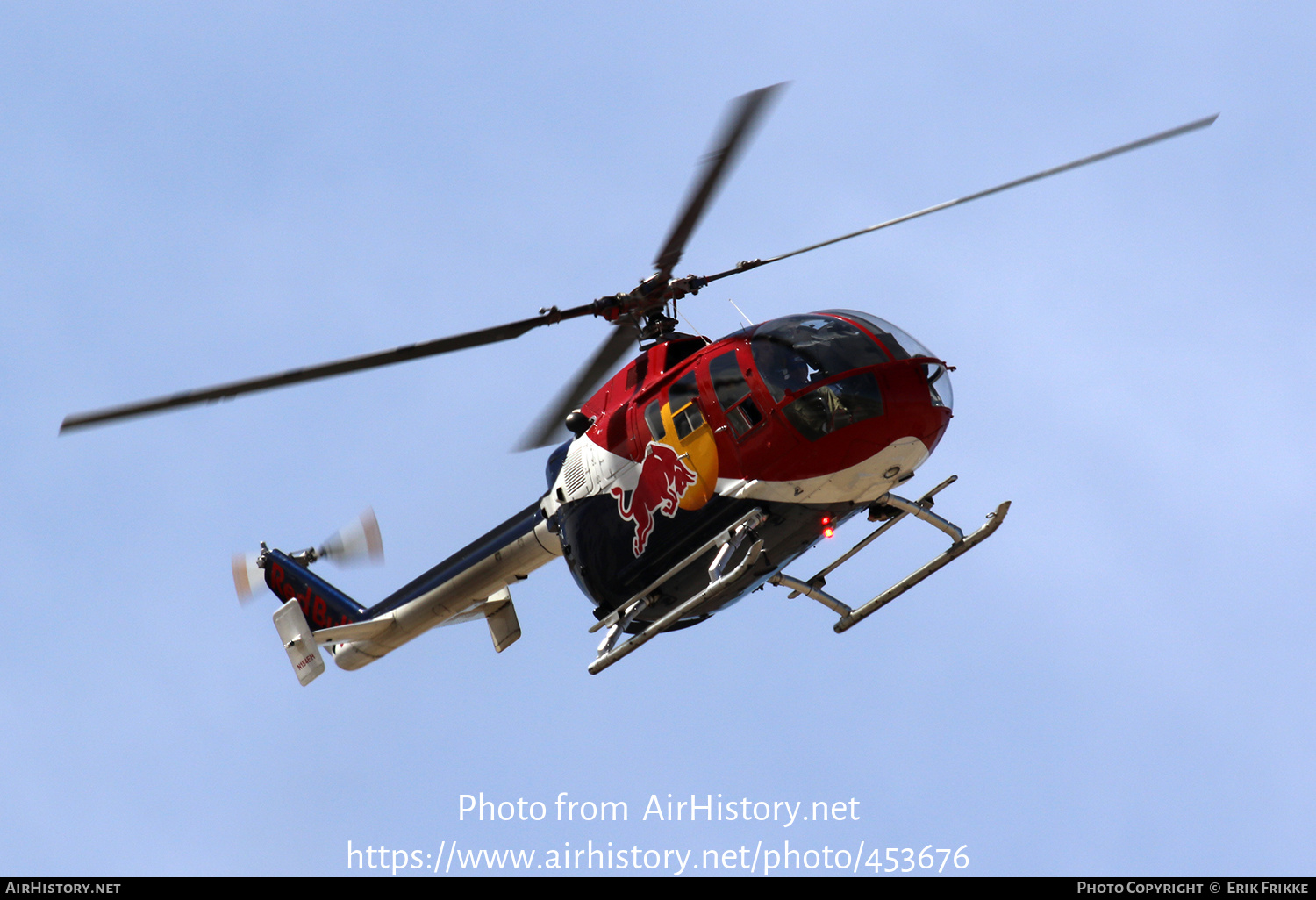 Aircraft Photo of N154EH | MBB BO-105CBS-4 | Red Bull | AirHistory.net #453676