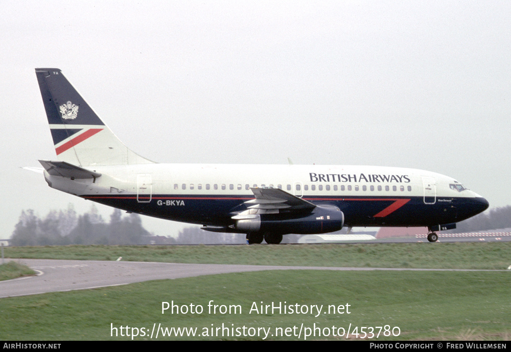 Aircraft Photo of G-BKYA | Boeing 737-236/Adv | British Airways | AirHistory.net #453780