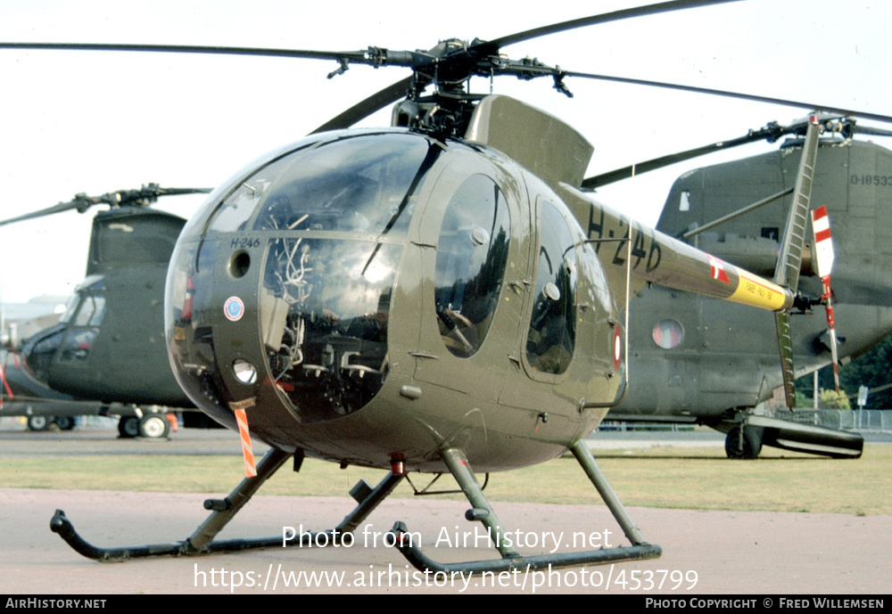 Aircraft Photo of H-246 | Hughes 500M (369HM) | Denmark - Army | AirHistory.net #453799