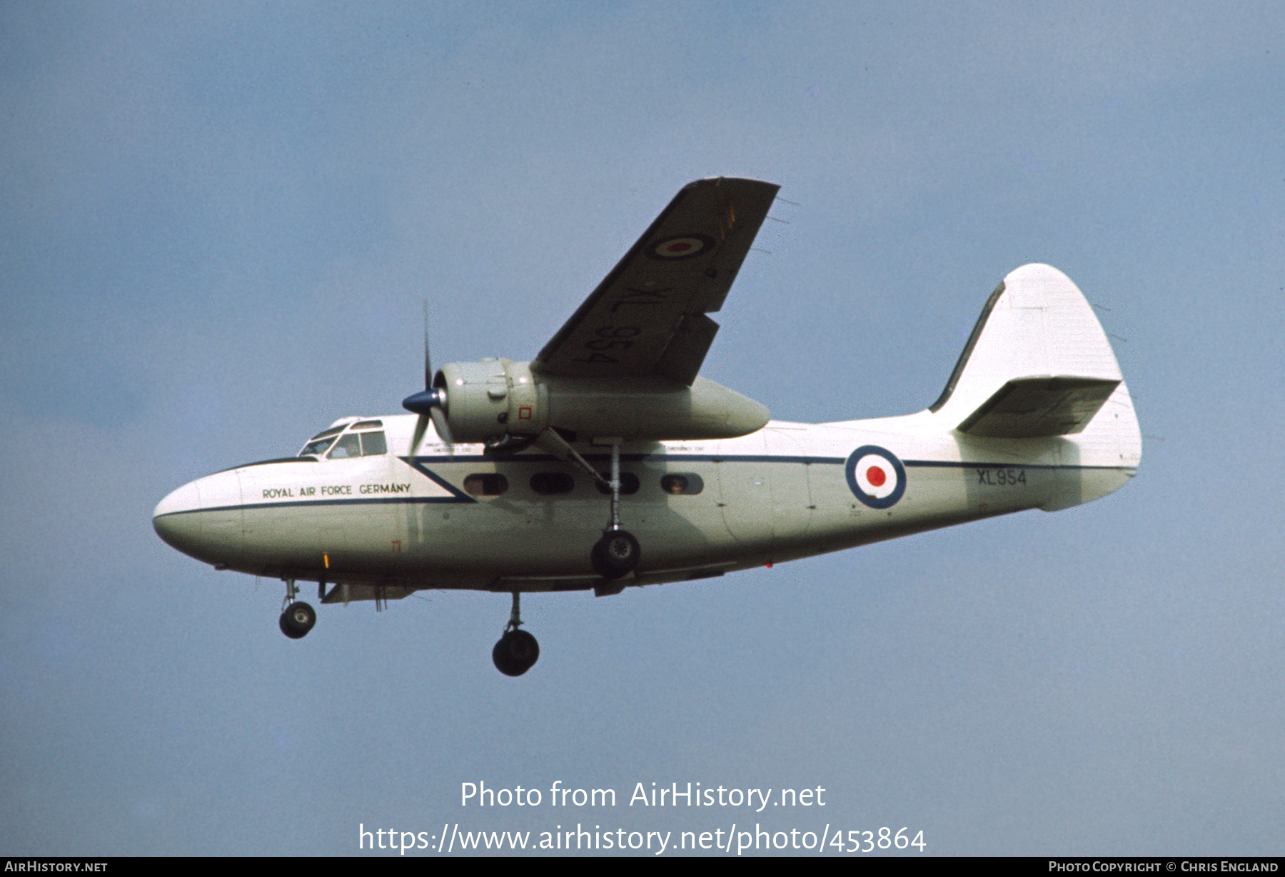 Aircraft Photo of XL954 | Hunting Percival P.66 Pembroke C.1 | UK - Air Force | AirHistory.net #453864