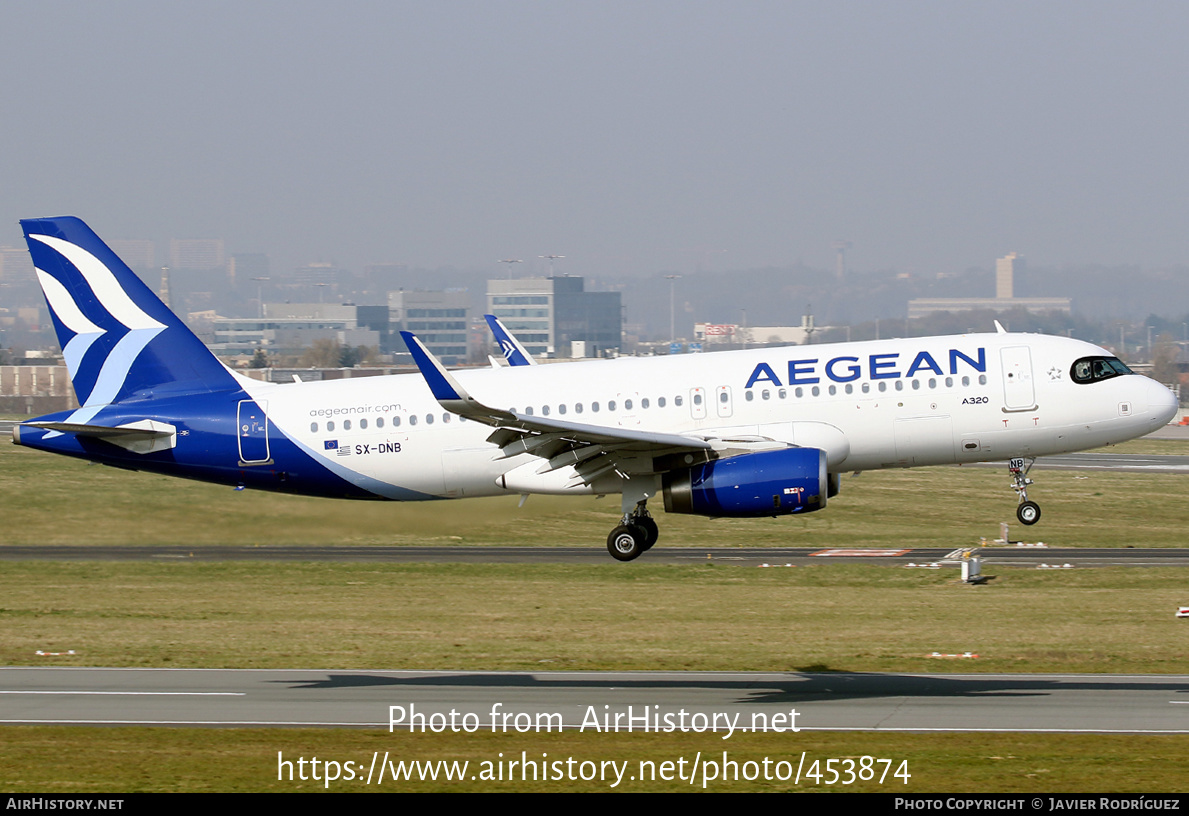 Aircraft Photo of SX-DNB | Airbus A320-232 | Aegean Airlines | AirHistory.net #453874