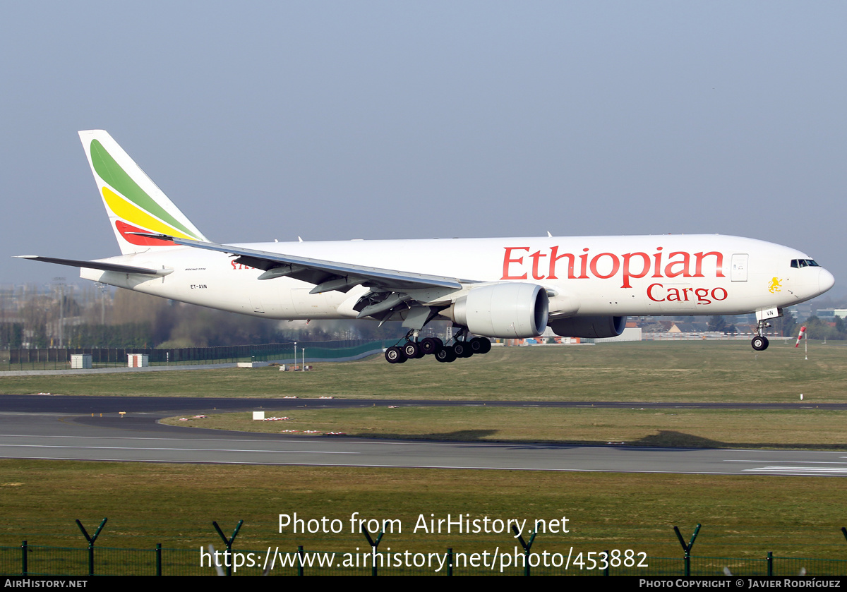 Aircraft Photo of ET-AVN | Boeing 777-F60 | Ethiopian Airlines Cargo | AirHistory.net #453882