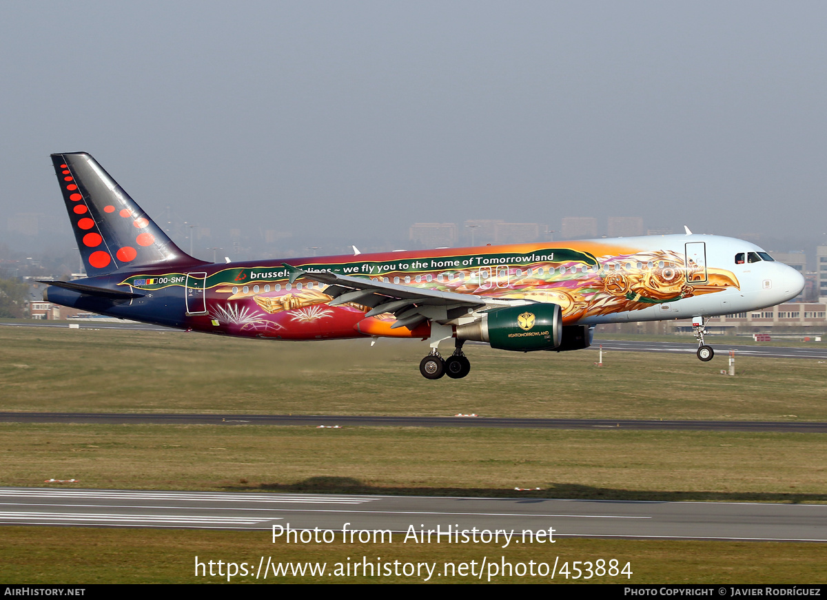 Aircraft Photo of OO-SNF | Airbus A320-214 | Brussels Airlines | AirHistory.net #453884