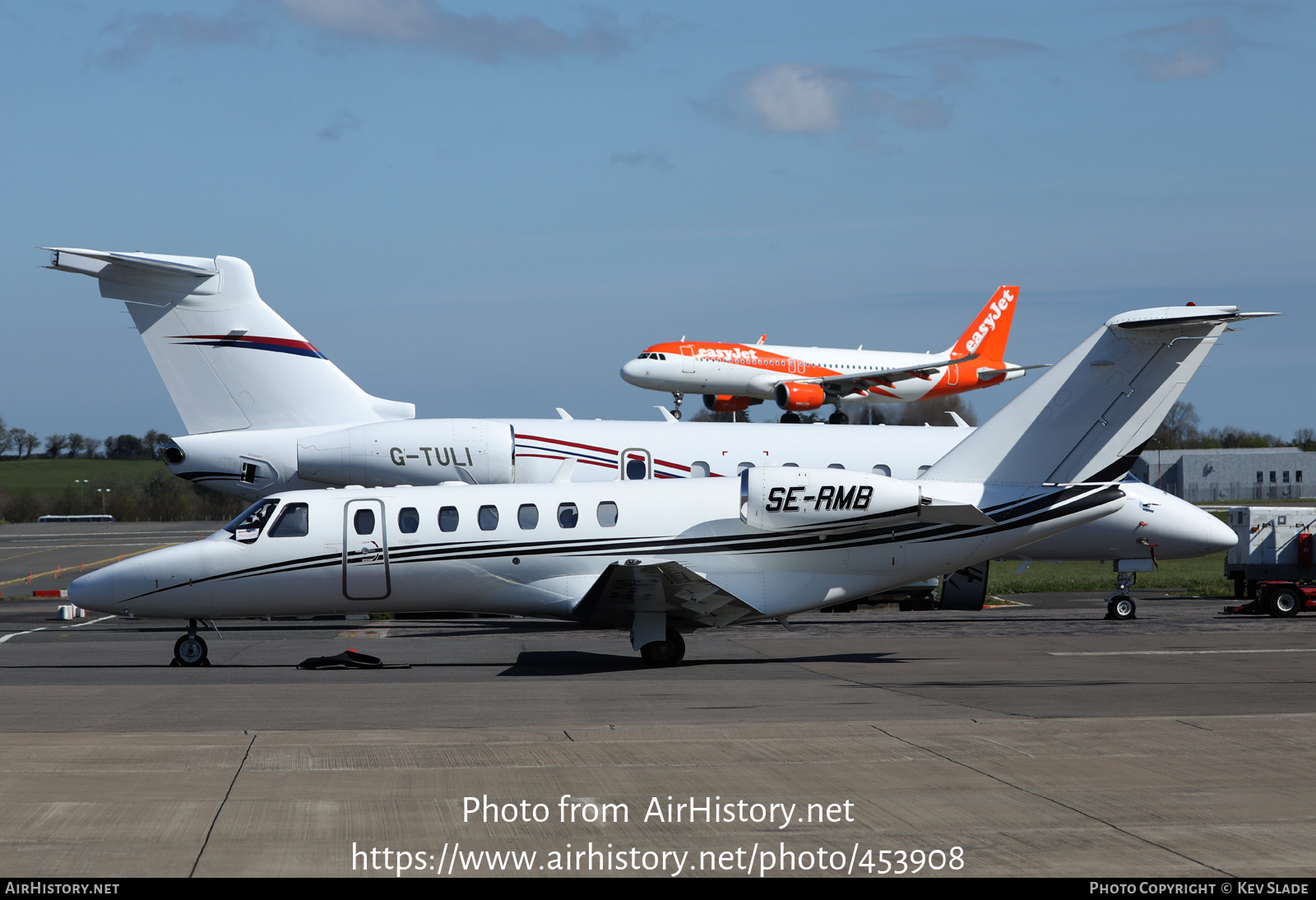 Aircraft Photo of SE-RMB | Cessna 525B CitationJet CJ3 | AirHistory.net #453908