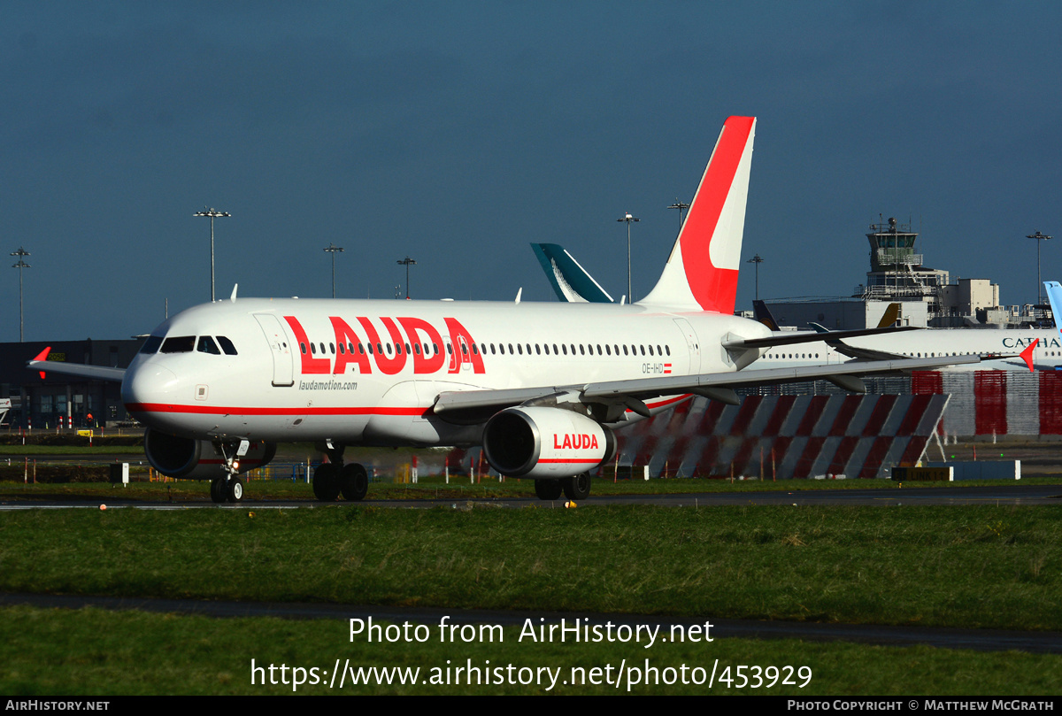 Aircraft Photo of OE-IHD | Airbus A320-232 | Lauda | AirHistory.net #453929