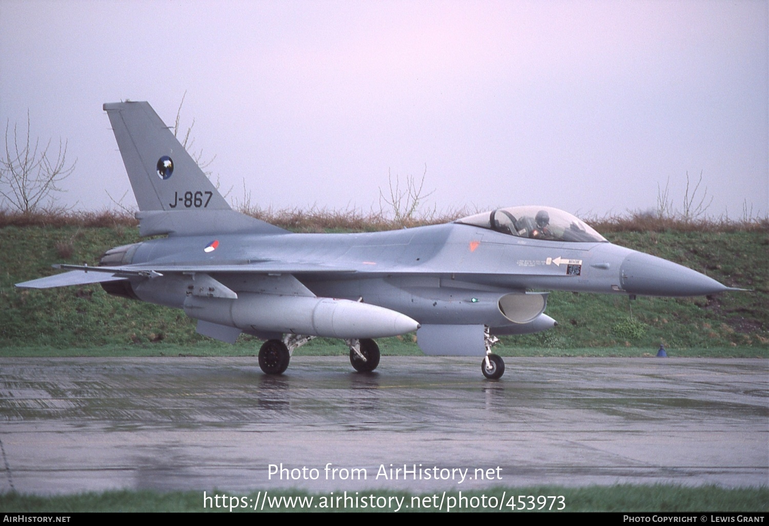 Aircraft Photo of J-867 | General Dynamics F-16A Fighting Falcon | Netherlands - Air Force | AirHistory.net #453973