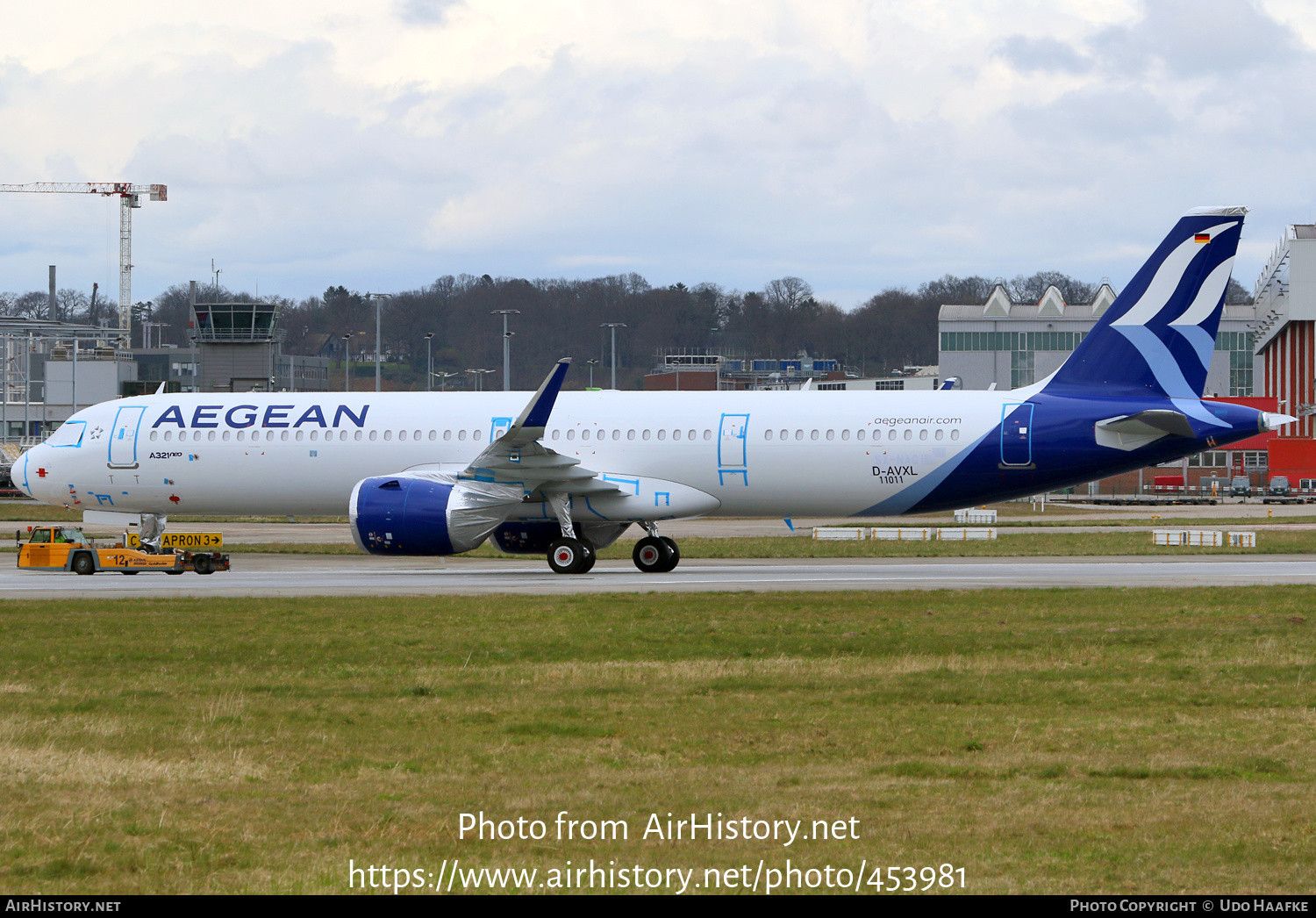 Aircraft Photo of D-AVXL | Airbus A321-271NX | Aegean Airlines | AirHistory.net #453981