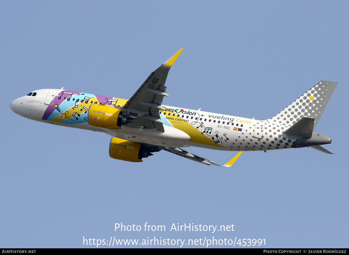 Aircraft Photo of EC-NDC | Airbus A320-271N | Vueling Airlines | AirHistory.net #453991