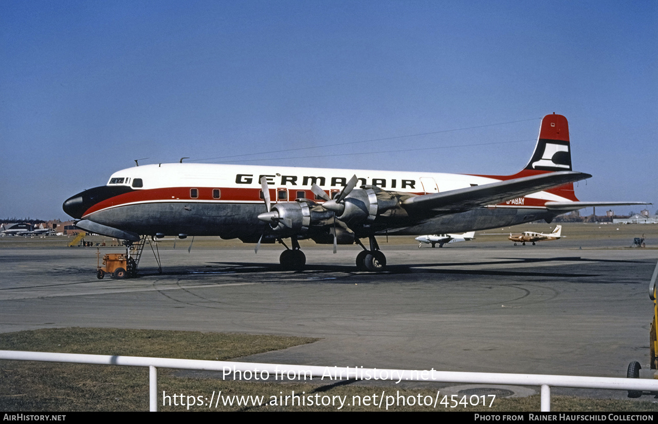 Aircraft Photo of D-ABAY | Douglas DC-6A | Germanair | AirHistory.net #454017