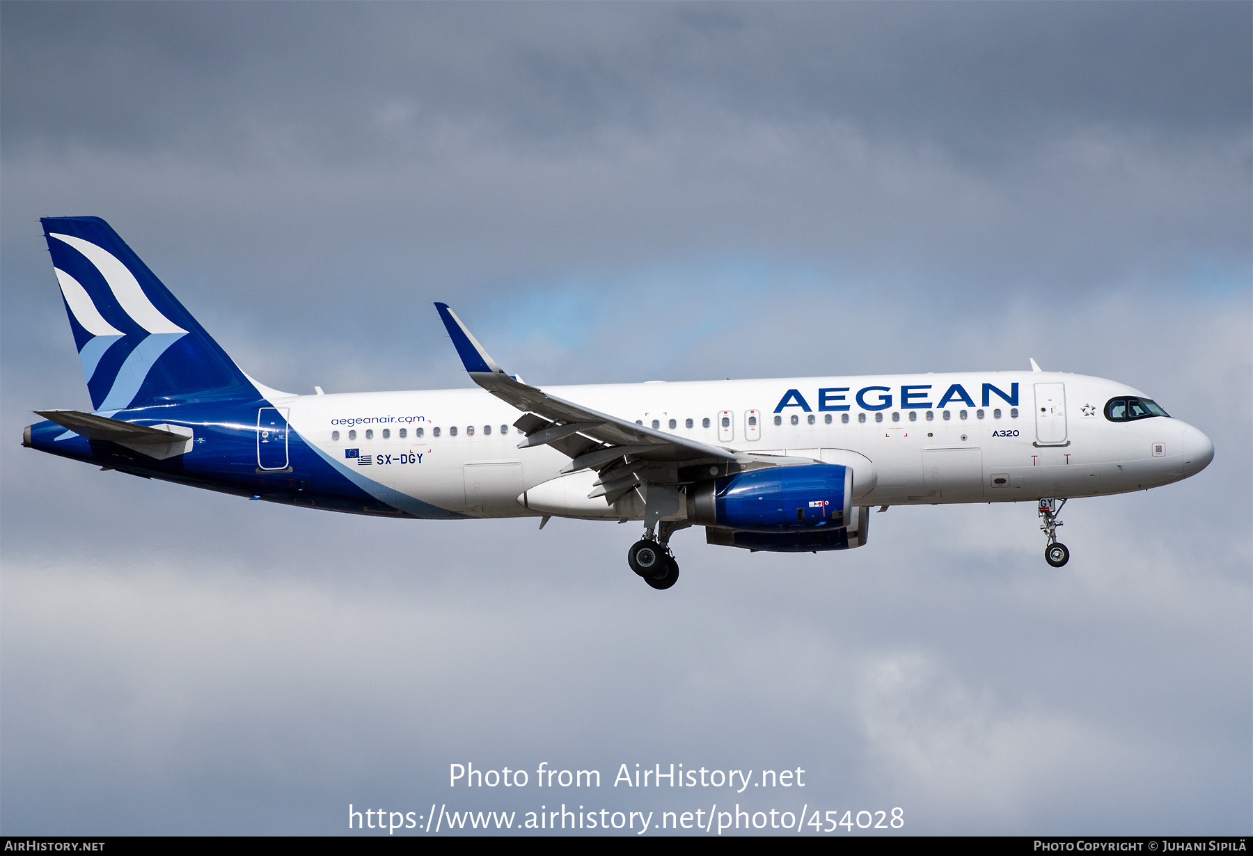 Aircraft Photo of SX-DGY | Airbus A320-232 | Aegean Airlines | AirHistory.net #454028